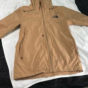 The North Face Light Brown Hooded Jacket